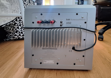 B&W högtalare & B&W AS2 & Denon receiver 