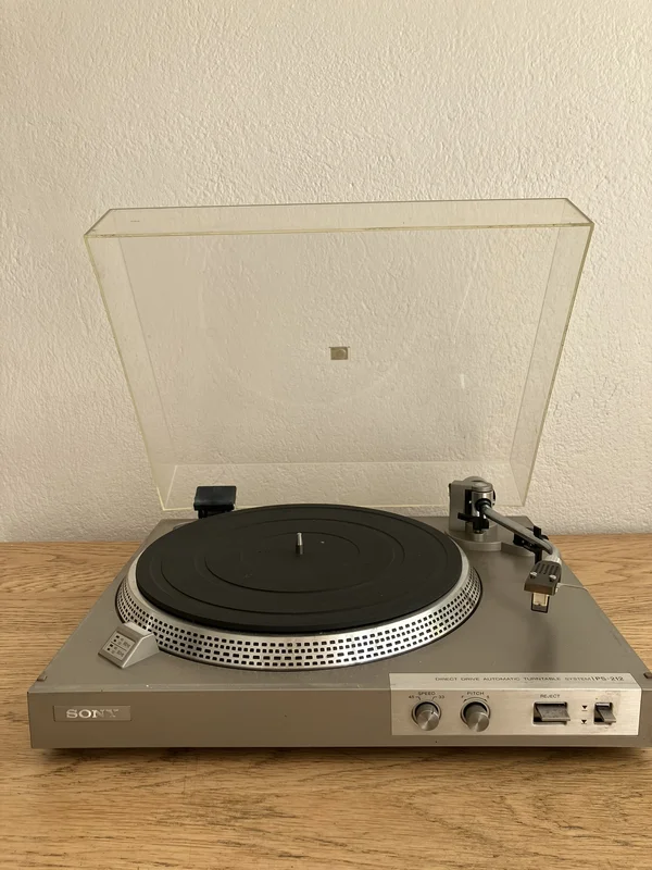 Sony PS-212 direktdriven skivspelare - Bild 1 av 6