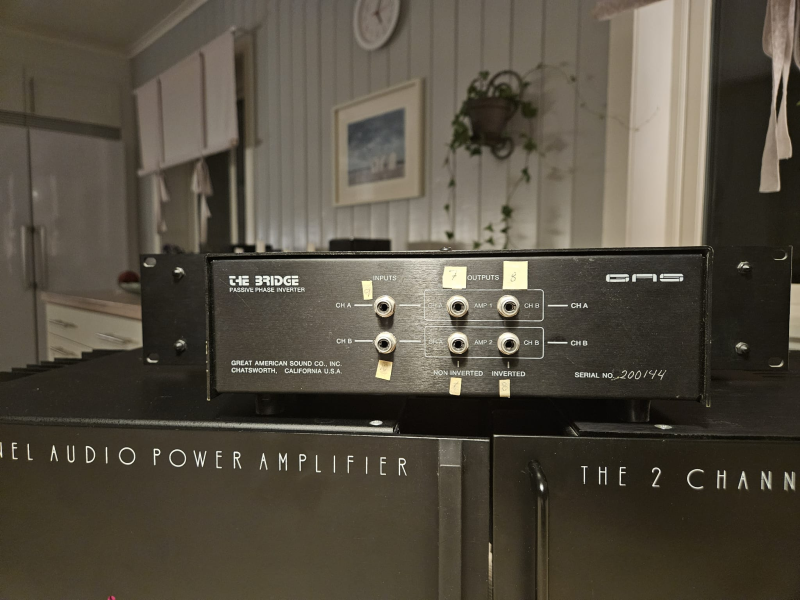 Elektrokompaniet the 2 channel audio amplifier Elektrokompaniet the 2 channel audio amplifier - Bild 3 av 10