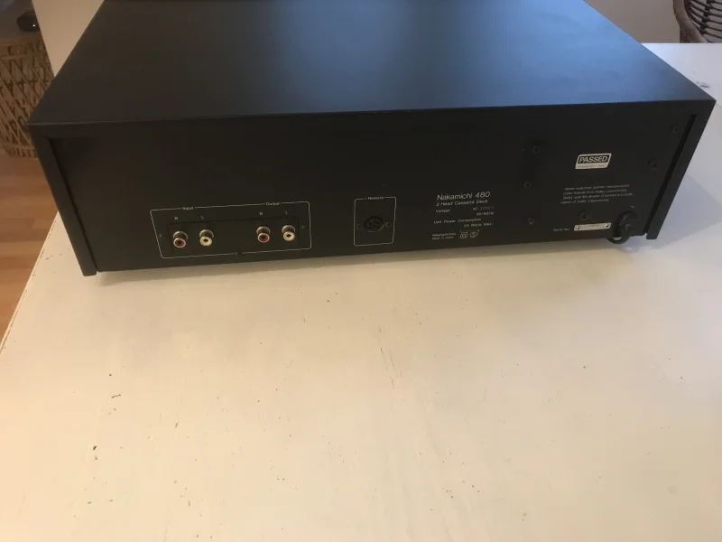 Nakamichi 480 kassettd&auml;ck - fint ex! - Bild 2 av 2