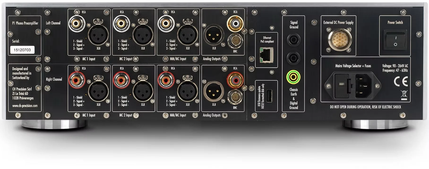 CH Precision P1 |&nbsp;RIAA f&ouml;rsteg - Bilde 2 av 3