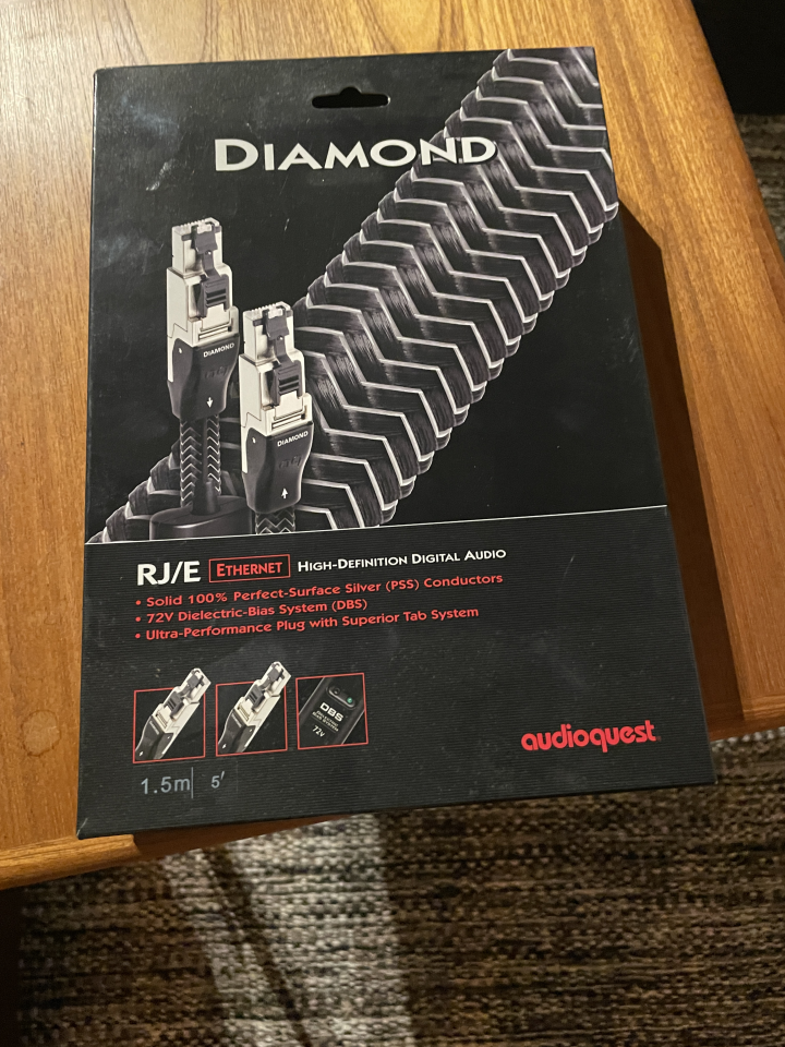 AudioQuest Diamond RJ/E 0,75m och 1,5m