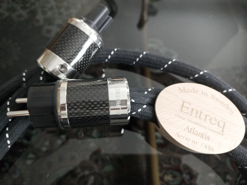 Entreq Atlantis  Infinity N&auml;tkabel 1.8 meter - Bild 4 av 4