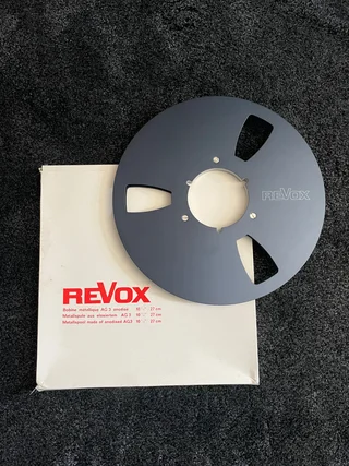 Revox 10" metallspole original