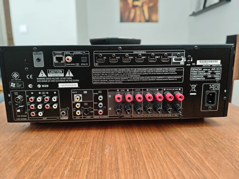 Denon AVR-1912 Denon AVR-1912 - Bild 3 av 3