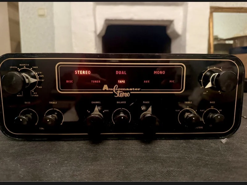 AUDIOMASTER STEREO PREAMP RARE!!  - Bild 1 av 3