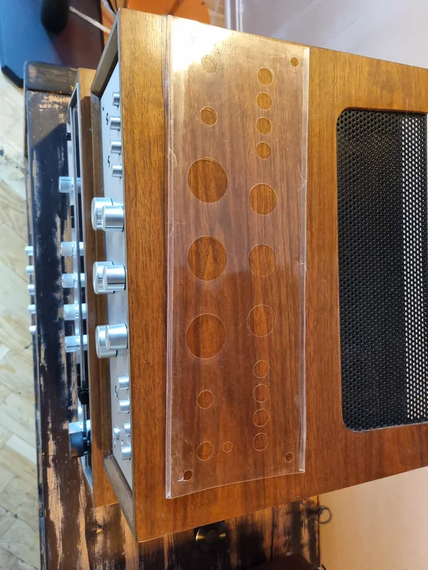 Marantz 1060 med tr&auml;kabinett, nyservad. - Bild 4 av 7