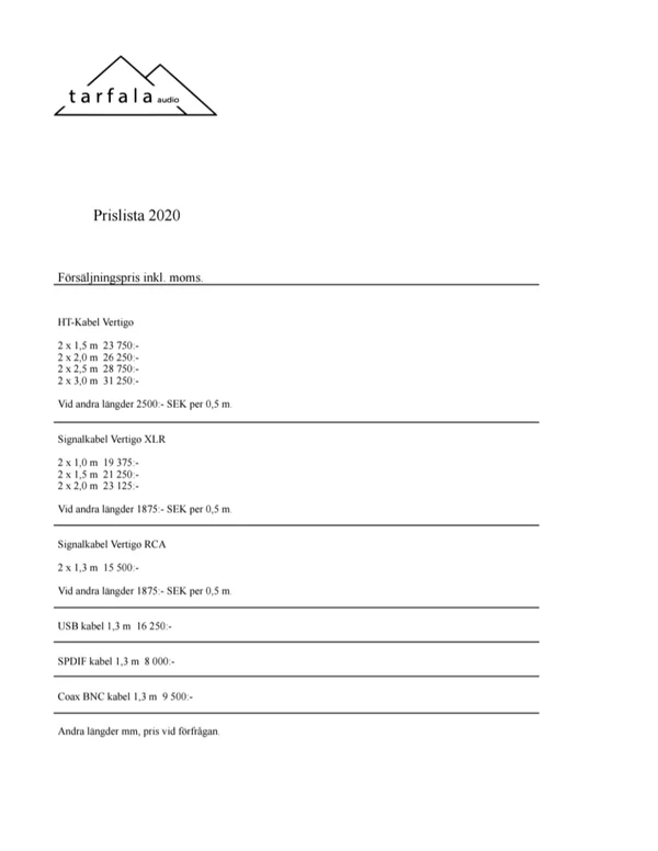 Tarfala Usb kabel 1.3 m - Bild 3 av 3