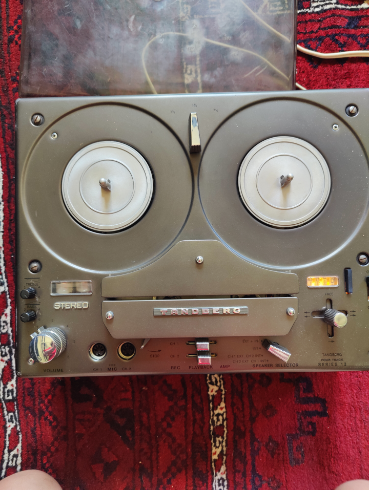 Tandberg stereo rör rullbandspelare