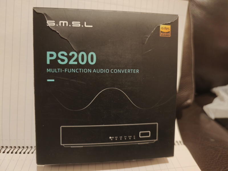 SMSL PS200 mini-USB DAC ES9039Q2M SMSL PS200 mini-USB DAC ES9039Q2M - Bild 1 av 5