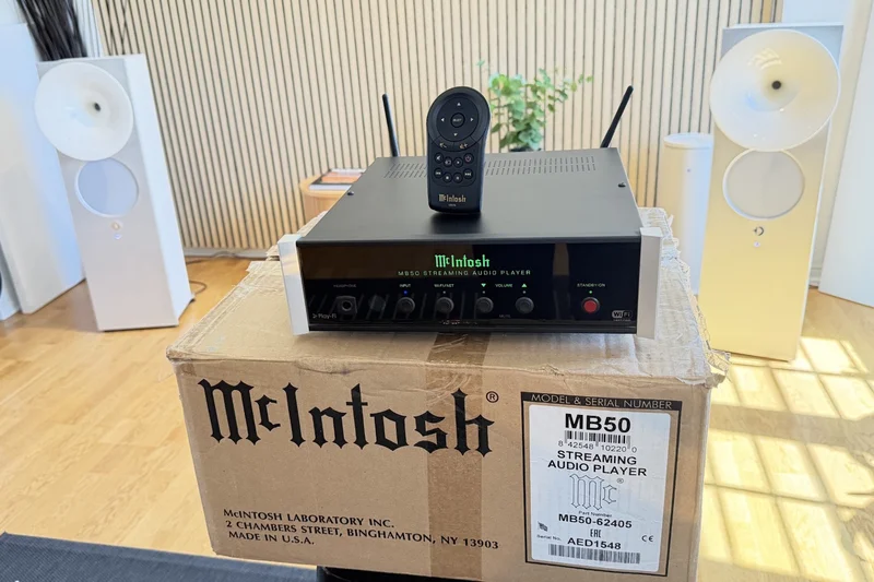McIntosh MB50 - Begagnad nätverkspelare/DAC McIntosh MB50 - Begagnad nätverkspelare/DAC - Billede 1 af 3