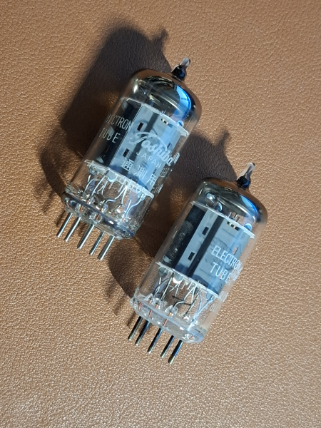 12au7 / Ecc82 Toshiba Hi-S. NOS Matchat Par - Bild 7 av 7