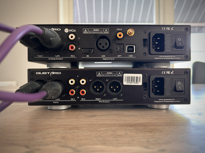 Gustard X16 + H16 Hörlursförstärkare / DAC