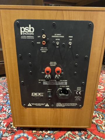 PSB Alpha Intro LR + SubZero i PSB Alpha Intro LR + SubZero i - Bild 2 av 5