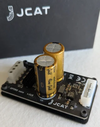 JCAT Optimo Nano 5V active power filter / buffer
