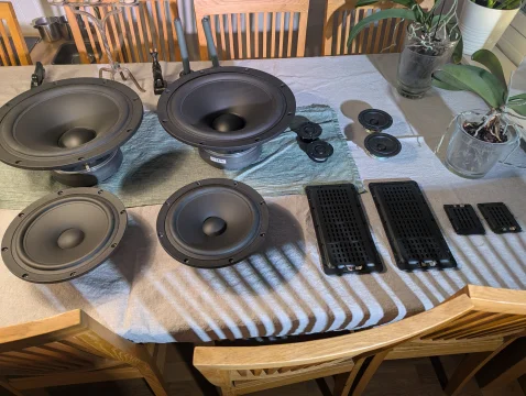 Blandade högtalarelement - SB, Scan speak, GRS