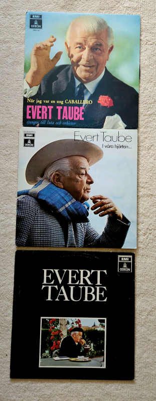 Evert Taube - Vinylskivor  - Bild 1 av 1