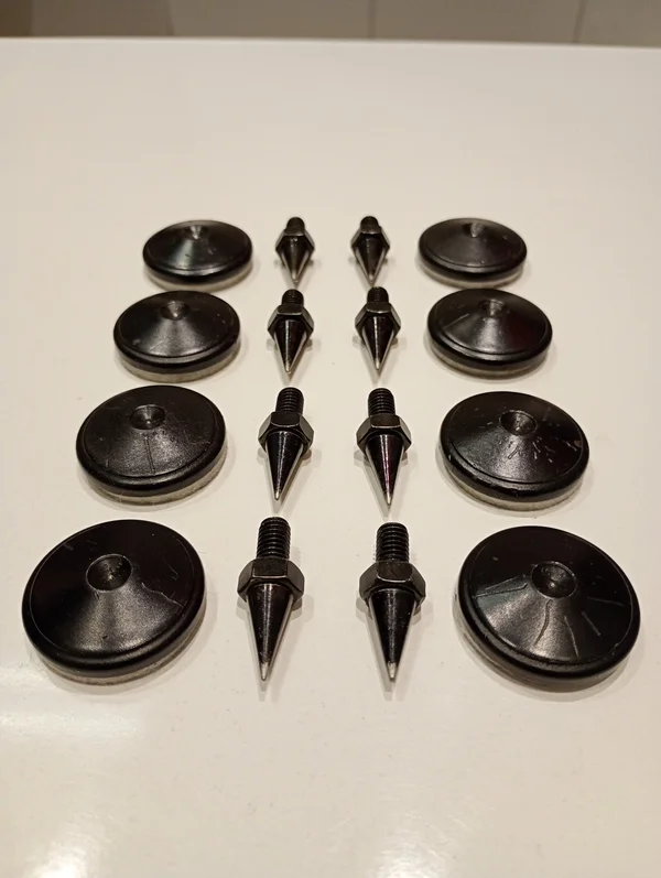 Spikes + golvskydd (M6-g&auml;nga) - Bild 1 av 5