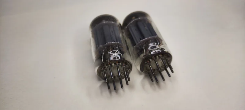 Elektronr&ouml;r matchat par NCR 5963/ECC82/12AU7 NOS - Bild 1 av 5