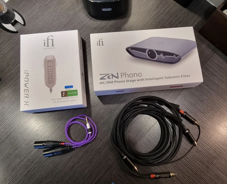 Ifi ZenPhono+ipowerX+kablar - Bild 2 av 6