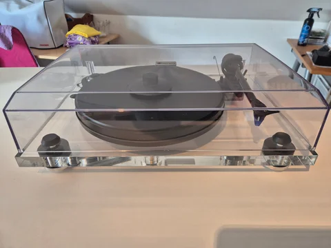 Pro-Ject 2-Xperience Classic Akryl inklusive Speed Bos ...