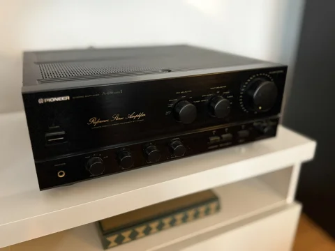Pioneer A-656 Mark II stereo f&ouml;rst&auml;rkare svart