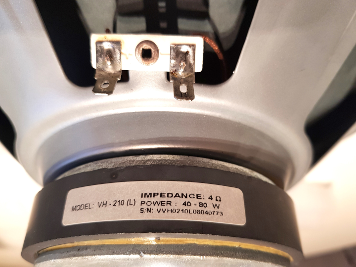 Högtalarelement 4 st 10 tum woofer + 2 Diskanter