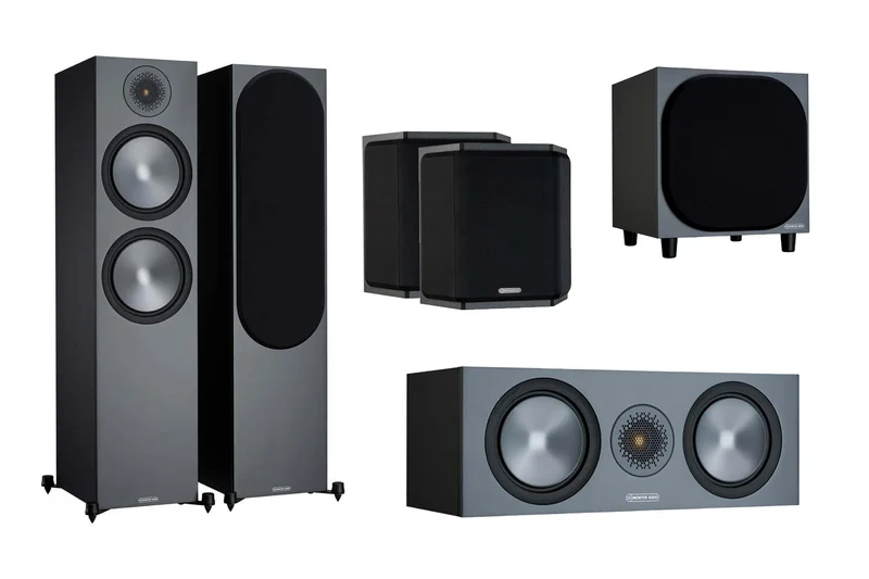 Monitor Audio Bronze 500 6G 5.1 (Svart) - Bild 1 av 1
