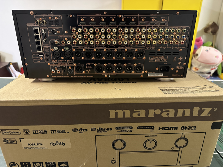 Marantz AV8801 Hembioförsteg