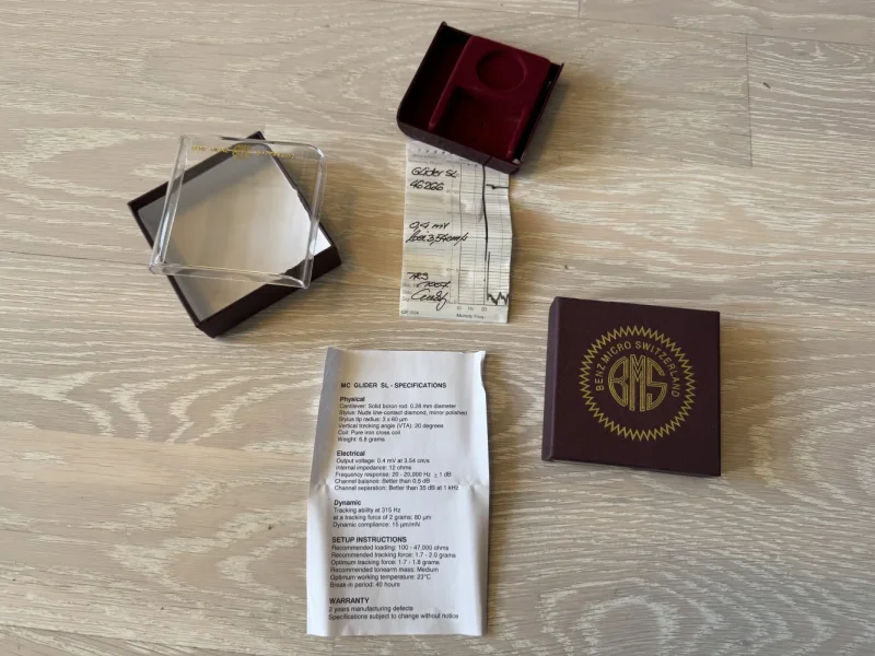 Benz Micro MC Glider SL pickup Benz Micro MC Glider SL pickup - Bild 2 av 3