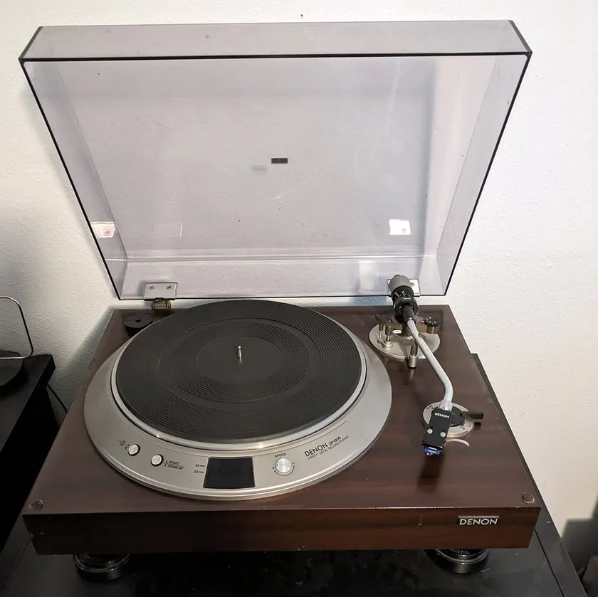 Äkta japansk vintage-känsla! 1980 Denon DP-1200