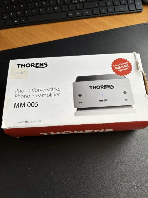 Thorens MM 005 MM&MC Phono preamp  - Bild 2 av 4