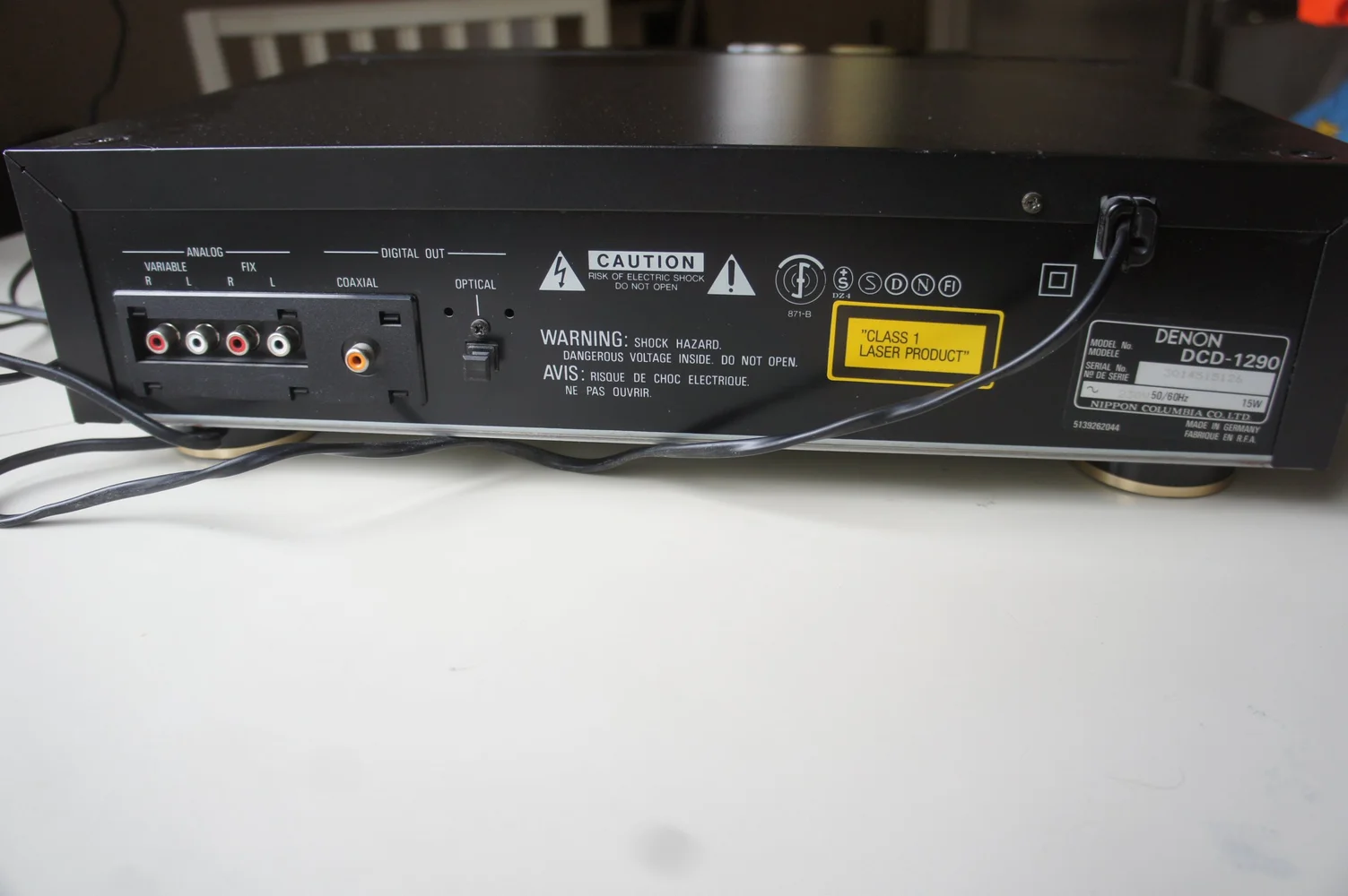 Denon DCD 1290 - Bild 5 av 5