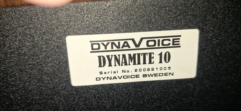 Dynavoice Dynamite 10 + Dynavoive 61 stativh&ouml;gtalare - Bild 3 av 5