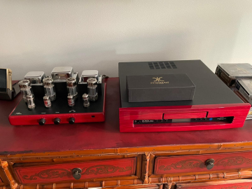 Fantastic Combo: Shine 40W Integrated Stereo Amplifier with Remote + Synthesis Roma 14DC+ CD Player!