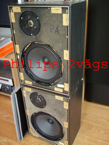  Högtalare: 1 par philips 