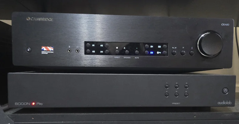 Cambridge cxa80 + audiolab 6000n bytes  - Bild 1 av 5