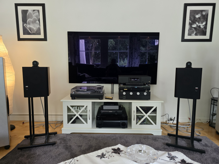 B&W Matrix 805 – High-end stativhögtalare i originalkartong