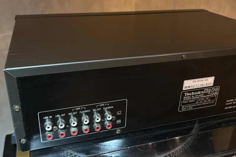 Technics SH-8066 Stereo Graphic Equalizer - Bild 5 av 6