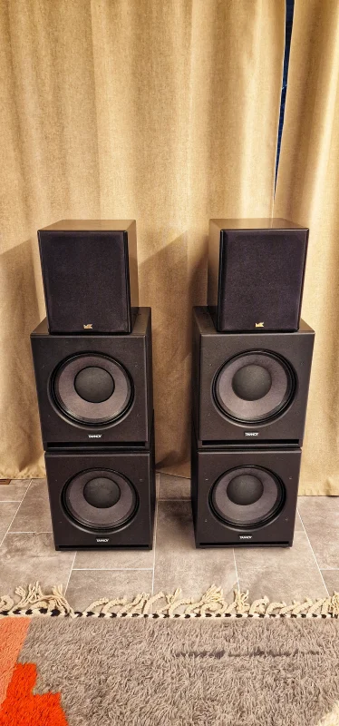 5x MK Sound 2510P and 4x Tannoy Definition install sub12i - Bild 1 av 4