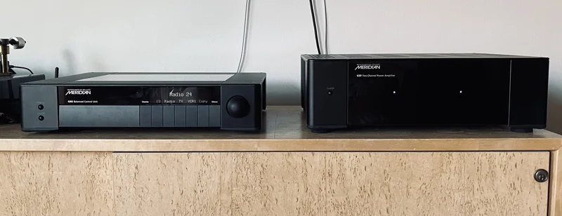 Meridian G02 och G57 i svart - Byte mot integrerad? Meridian G02 och G57 i svart - Byte mot integrerad? - Bild 1 av 6