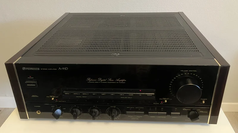 Pioneer A‑91D &ndash; Referensklass, fullst&auml;ndigt recapad och i toppskick - Kuva 1 / 5