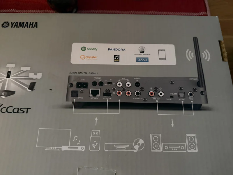 Yamaha WXC-50 - Bild 4 av 4