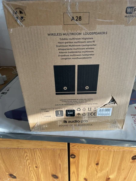 Audio PRO A 28 aktiva h&ouml;gtalare  - Bild 2 av 2