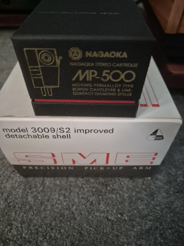 Thorens TD125, SME 3009 S2 Improved, Nagaoka MP-500 pickup - Bild 6 av 6
