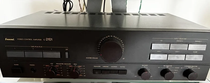 Sansui C-2101 försteg