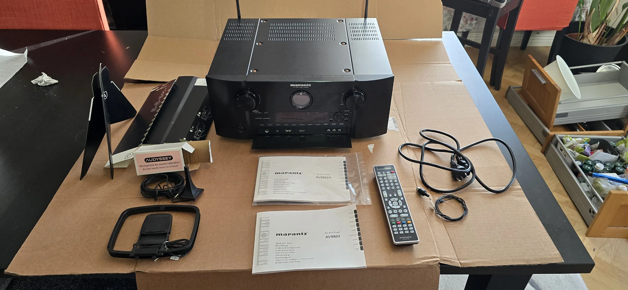 Marantz AV8802A – High-End Dolby Atmos-försteg med 4K & XLR