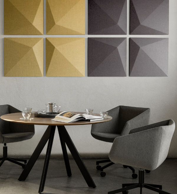 Ljudabsorbenter Facett – 2st i toppskick - Bild 1 av 5