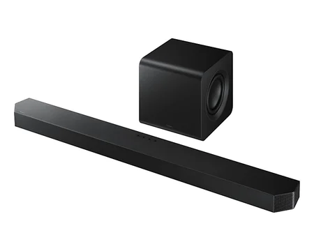 Oöppnad avancerad soundbar bytes