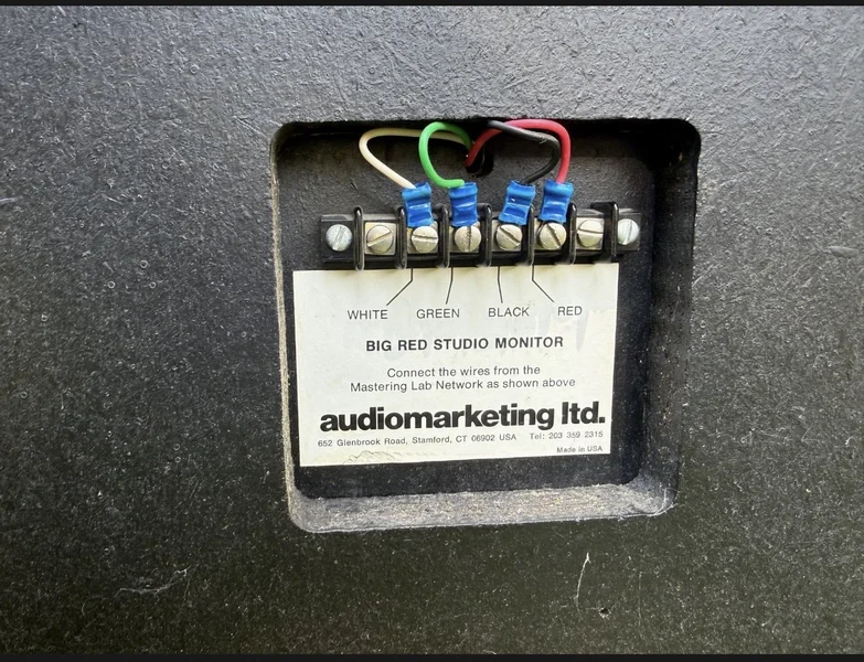 ALTEC BIG RED STUDIOMONITORER 1 par. S&auml;ljes  - Bild 5 av 10